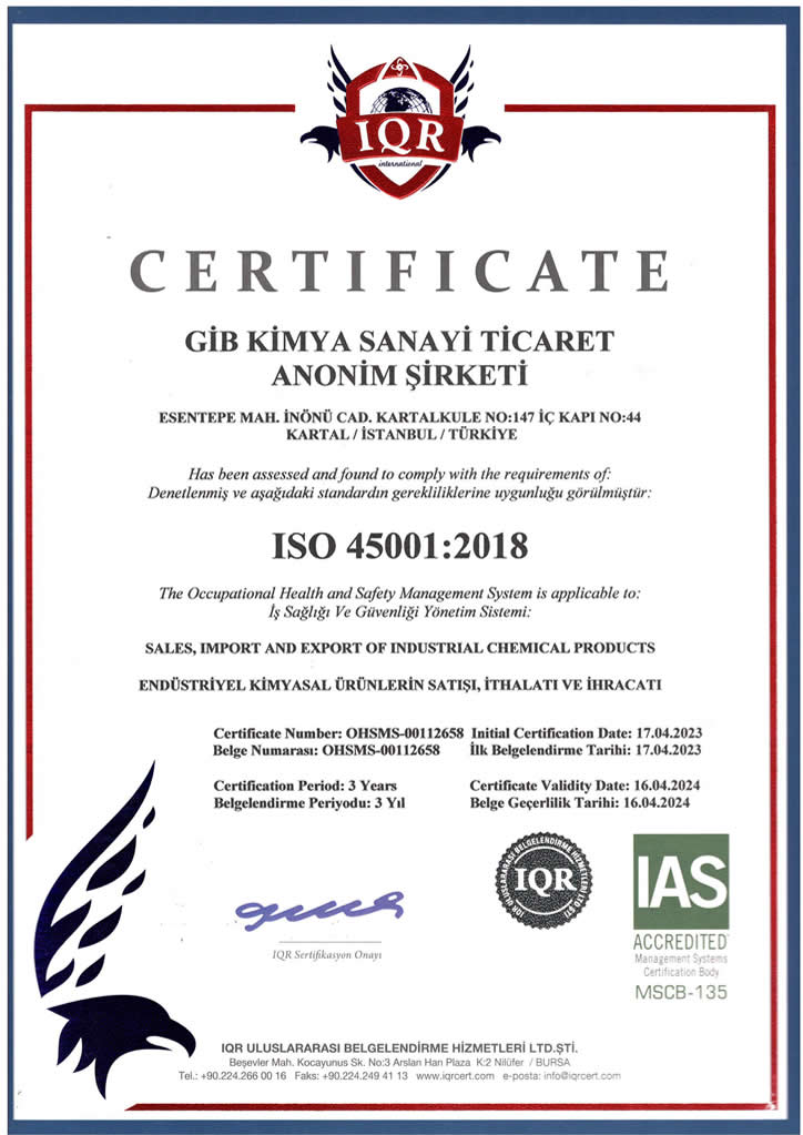 ISO 45001:2018